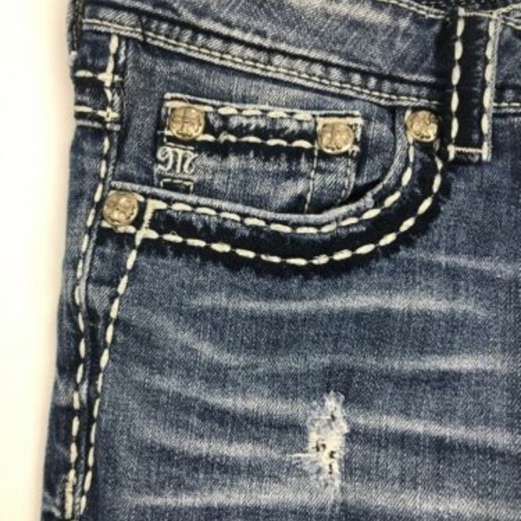 Miss Me Womens Sz 27 Distressed Boyfriend SOLD - Picture 8 of 8